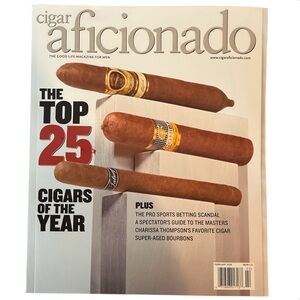 Cigar Aficionado Magazine January February 2026 Top 25 Cigars Of The Year